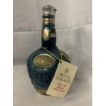 A CHIVAS BROTHERS LTD ROYAL SALUTE 21 YEARS OLD BLENDED SCOTCH WHISKY 70% PROOF 75CL IN A