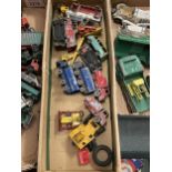 AN AMOUNT OF MATCHBOX LESNEY DIECAST VEHICLES TO INCLUDE CAMPER VANS, TRUCKS, ETC. APPROX 13