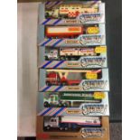 SIX BOXED MATCHBOX CONVOY MODEL WAGONS