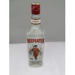 A 1 LITRE BEEFEATER LONDON DRY GIN 47% VOL