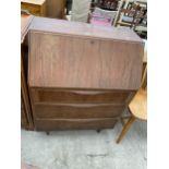 A RETRO SCHREIBER STYLE BUREAU, 30" WIDE