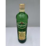 A 1 LITRE BOTTLE OF HOOGHOUDT JONGE DUBBELE GRAAN JENEVER 35% VOL