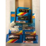 A COLLECTION OF BOXED AND UNBOXED MATCHBOX VEHICLES - ALL MODEL NUMBER 67 OF VARIOUS ERAS AND