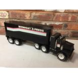 A LARGE PRESSED STEEL MATCHBOX MIDNIGHT EXPRESS LORRY