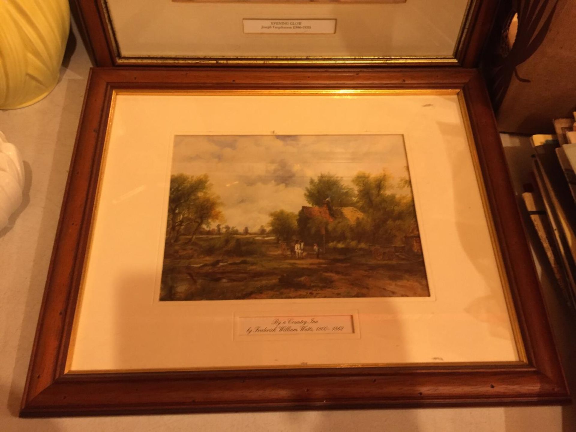 FOUR FRAMED PICTURES, TWO BY FREDERICK WILLIAM WATTS AND TWO BY JOSEPH FARQUHARSON, DEPICTING - Image 4 of 5