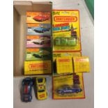 A COLLECTION OF BOXED AND UNBOXED MATCHBOX VEHICLES - ALL MODEL NUMBER 76, 77 ,78 AND 79 OF