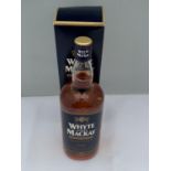 A BOXED 1 LITRE WHYTE AND MACKAY BLENDERS STRENGTH SMOOTH SCOTCH WHISKY DOUBLE MATURED BOTTLED AT