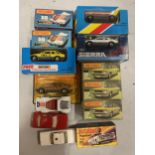 A COLLECTION OF BOXED AND UNBOXED MATCHBOX VEHICLES - ALL MODEL NUMBER 55 OF VARIOUS ERAS AND