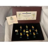 A BOXED BRITIANS THE UNITED STATES ARMY BAND OF WASHINGTON DC TEN PIECE MODEL SOLDIER SET - NUMBER