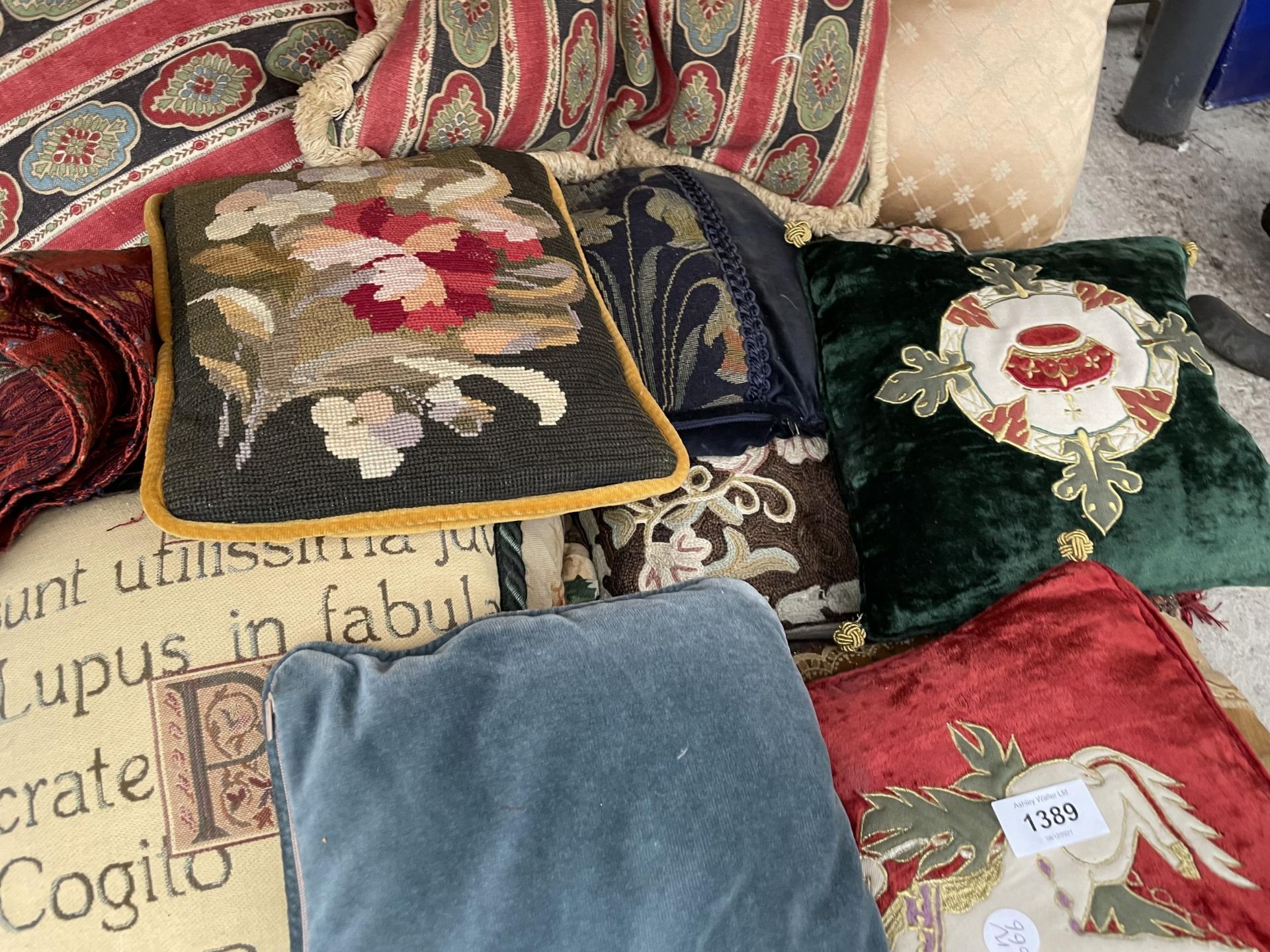 AN ASSORTMENT OF VARIOUS CUSHIONS - Image 2 of 2