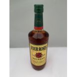 A 1 LITRE BOTTLE OF FOUR ROSES KENTUCKY STRAIGHT BOURBON WHISKEY 40% VOL