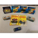 A COLLECTION OF BOXED AND UNBOXED MATCHBOX VEHICLES - ALL MODEL NUMBER 37 OF VARIOUS ERAS AND