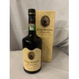 A BOXED DONA ANTONIA FERREIRINHA PERSONAL RESERVE FERREIRA PORT 19.5% VOL 750ML