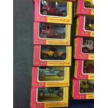 SIX BOXED MATCHBOX MODELS OF YESTERYEAR MODEL VEHICLES