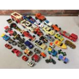 A LARGE QUANTITY OF 1970'S FRICTION CARS