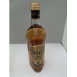 A 1 LITRE BOTTLE OF GRANTS FINEST SCOTCH WHISKY SUPERIOR STRENGTH 100% US PROOF