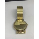 A VINTAGE 1980'S SEKONDA DE LUXE 23 JEWELS MANUAL WIND WRIST WATCH SEEN WORKING BUT NO WARRANTY