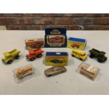 A COLLECTION OF BOXED AND UNBOXED MATCHBOX VEHICLES - ALL MODEL NUMBER 28 OF VARIOUS ERAS AND