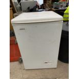 A WHITE EUROCOLD CHEST FREEZER