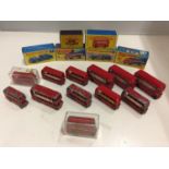 SIX BOXED AND THIRTEEN UNBOXED MATCHBOX VEHICLES - ALL MODEL NUMBER 5 OF VARIOUS ERAS AND