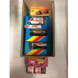 A COLLECTION OF BOXED AND UNBOXED MATCHBOX VEHICLES - ALL MODEL NUMBER 60 OF VARIOUS ERAS AND