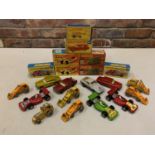 A COLLECTION OF BOXED AND UNBOXED MATCHBOX VEHICLES - ALL MODEL NUMBER 24 OF VARIOUS ERAS AND