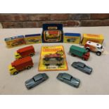 A COLLECTION OF BOXED AND UNBOXED MATCHBOX VEHICLES - ALL MODEL NUMBER 44 OF VARIOUS ERAS AND
