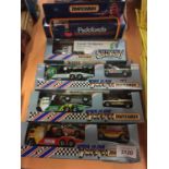 FIVE BOXED MATCHBOX CONVOY WAGON AND WAGON SETS