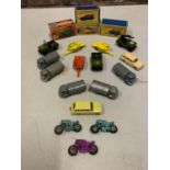 A COLLECTION OF BOXED AND UNBOXED MATCHBOX VEHICLES - ALL MODEL NUMBER 38 OF VARIOUS ERAS AND