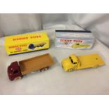 TWO BOXED DINKY MODELS TO INCLUDE A 933 LEYLAND CEMENT WAGON AND A 408 BIG BEDFORD LORRY