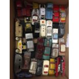 VARIOUS VINTAGE DINKY AND CORGI VEHICLES