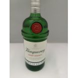 A 1 LITRE BOTTLE OF TANQUERAY EXPORT STRENGTH LONDON DRY GIN