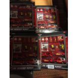 FOUR FIRE EMERGENCY PLAYSETS
