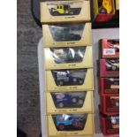 SIX BOXED MATCHBOX MODELS OF YESTERYEAR MODEL VEHICLES