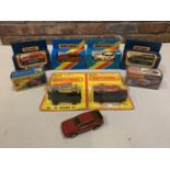A COLLECTION OF BOXED AND UNBOXED MATCHBOX VEHICLES - ALL MODEL NUMBER 25 OF VARIOUS ERAS AND