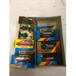 A COLLECTION OF BOXED AND UNBOXED MATCHBOX VEHICLES - ALL MODEL NUMBER 64 OF VARIOUS ERAS AND