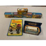 A COLLECTION OF BOXED AND UNBOXED MATCHBOX VEHICLES - ALL MODEL NUMBER 26 OF VARIOUS ERAS AND