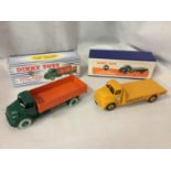 TWO BOXED DINKY MODELS TO INCLUDE 932 COMET WAGON HINGE TAILBOARD AND A 533 LEYLAND CEMENT WAGON