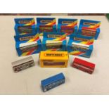A COLLECTION OF BOXED AND UNBOXED MATCHBOX VEHICLES - ALL MODEL NUMBER 17 OF VARIOUS ERAS AND