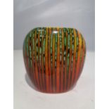 AN ANITA HARRIS HANDPAINTED AND SIGNED TRIAL VASE