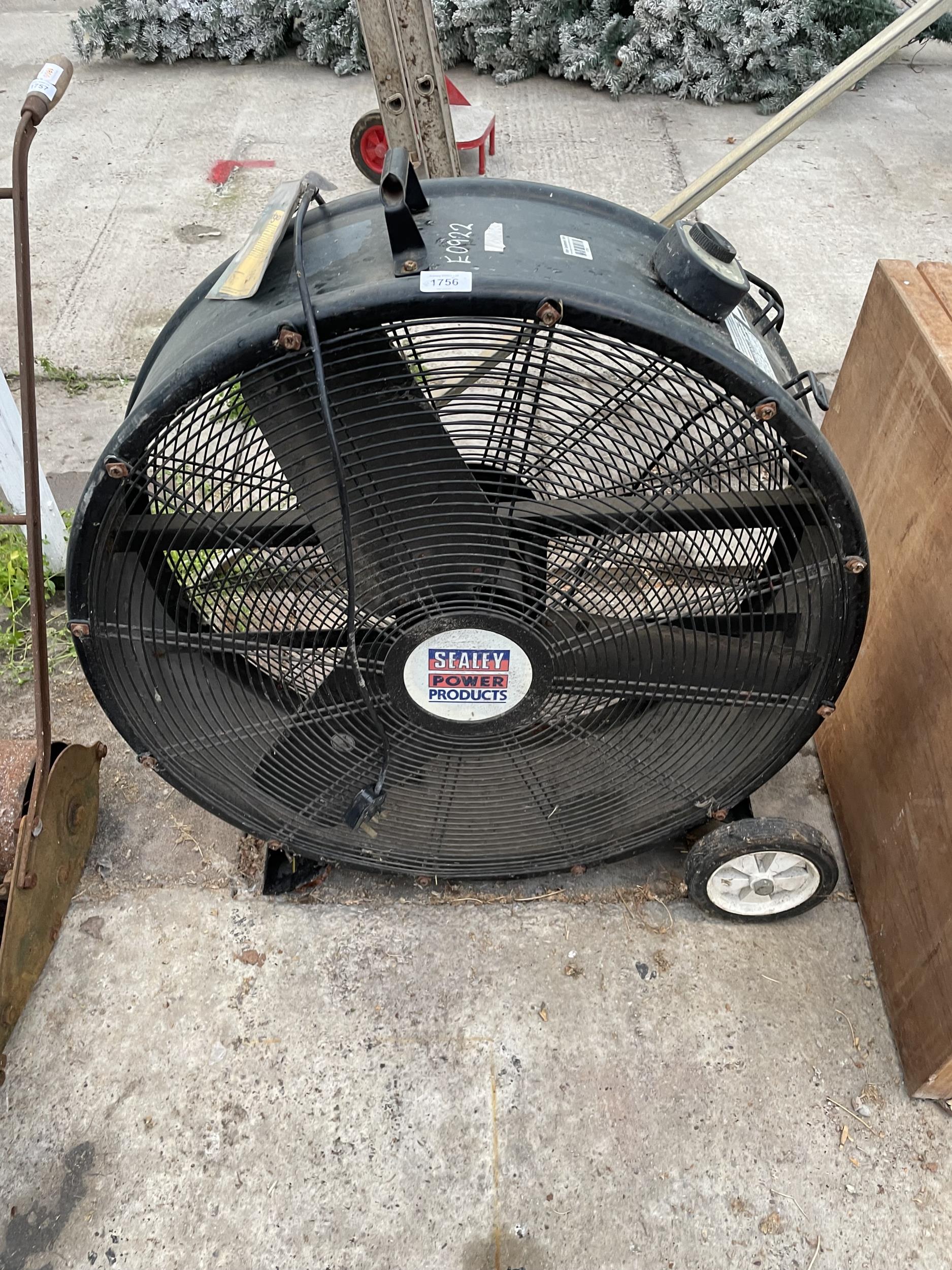 A SEALEY INDUSTRIAL FAN