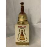 A BOXED BELL'S OLD SCOTCH WHISKY 'THE CELEBRATION SCOTCH' 70% PROOF, 37.8CL, IN A WADE COLLECTORS