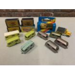 A COLLECTION OF BOXED AND UNBOXED MATCHBOX VEHICLES - ALL MODEL NUMBER 23 OF VARIOUS ERAS AND