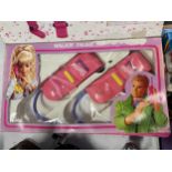 A BOXED BARBIE WALKIE TALKIE SET