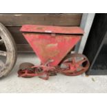 A VINTAGE BARFORD AGRICULTURAL SEED HOPPER