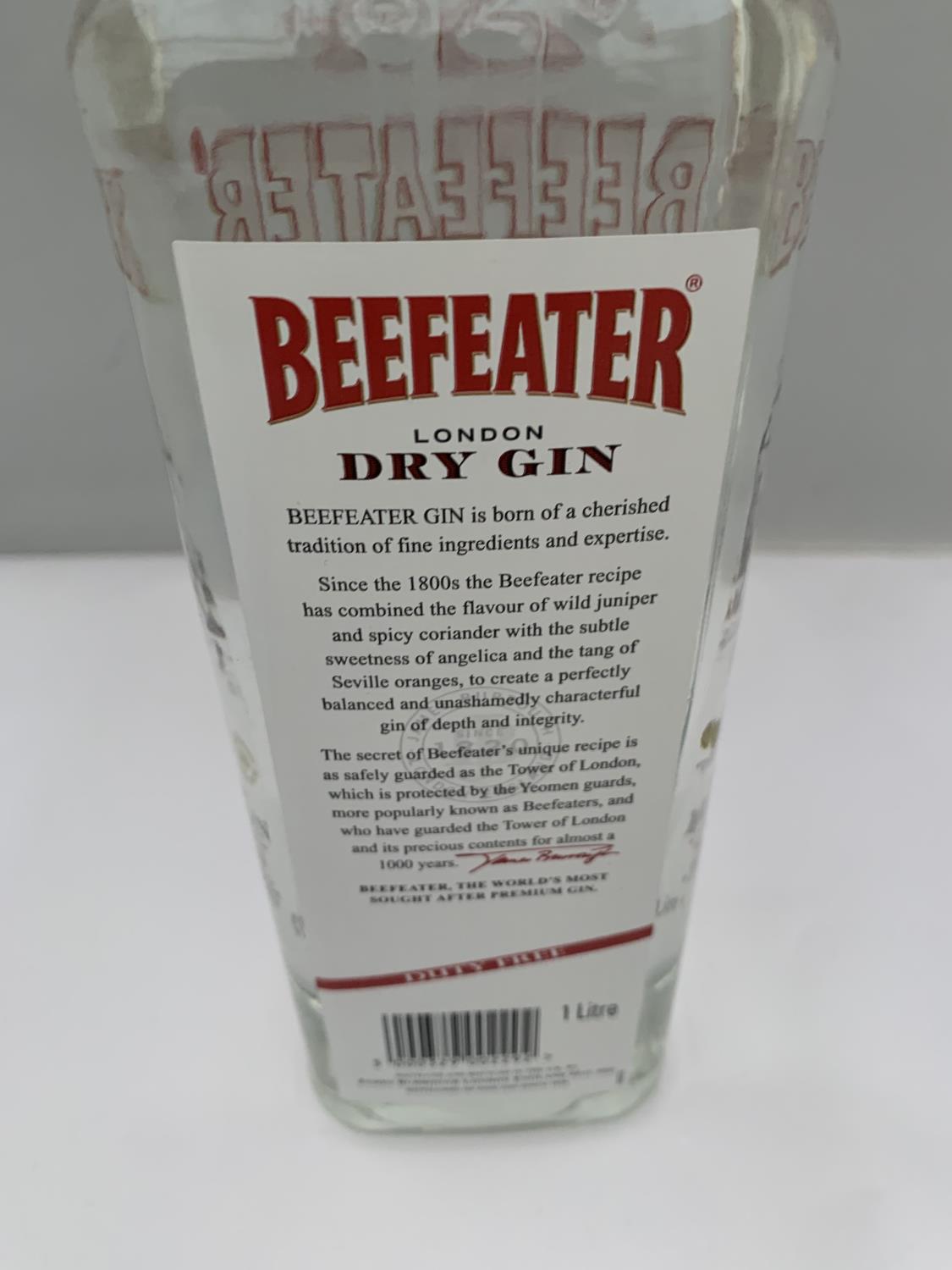 A 1 LITRE BEEFEATER LONDON DRY GIN 47% VOL - Image 3 of 3