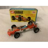 A CORGI LOTUS CLIMAX NUMBER 158 IN ORIGINAL BOX