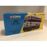 A BOXED CORGI CLASSICS SUNBEAM W UTILITY TROLLEYBUS SET