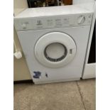 A WHITE INDESIT 3KG TUMBLE DRYER