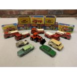 A COLLECTION OF BOXED AND UNBOXED MATCHBOX VEHICLES - ALL MODEL NUMBER 29 OF VARIOUS ERAS AND